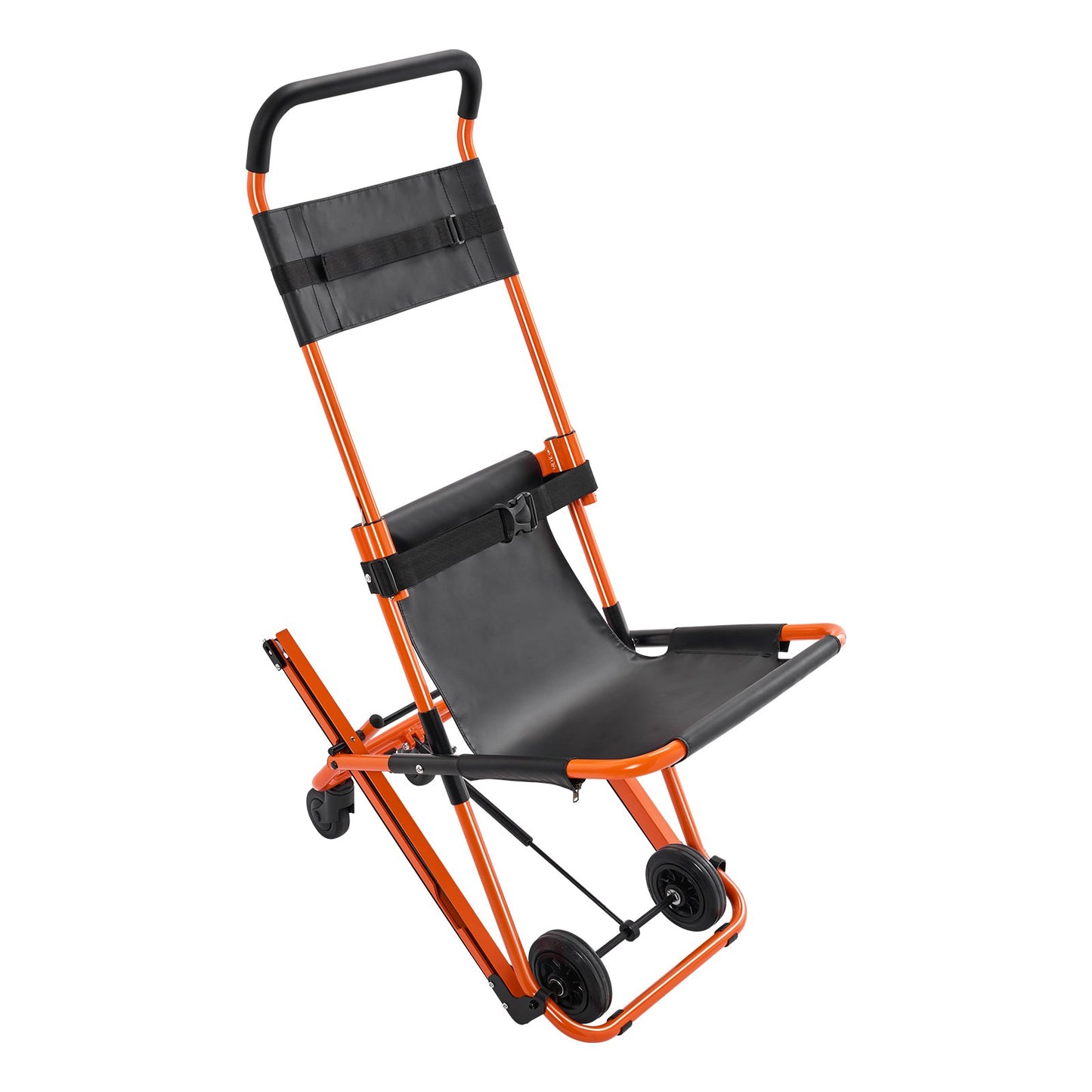 Manueller Treppenstuhl, 350 lbs Tragkraft, Faltbarer Notfall-Treppenrollstuhl mit 4 Rädern, Tragbarer Transporttreppenstuhl, Einsatz als Krankenwagen-Feuerwehr-Evakuierung für ältere Menschen, Transfer für Behinderte