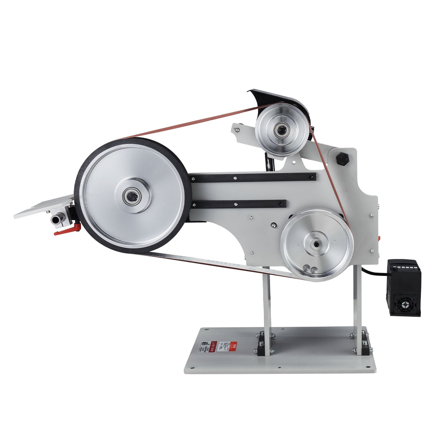 Belt Sander 72 x 2-inch Belt Polisher with VFD 3 Grinding Dies