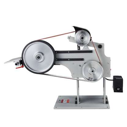 Belt Sander 72 x 2-inch Belt Polisher with VFD 3 Grinding Dies