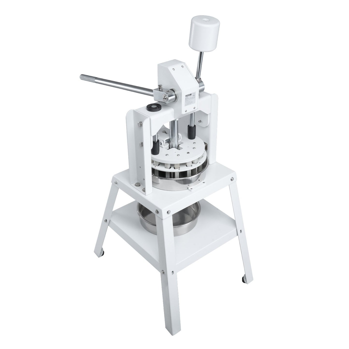 Manual Dough Divider 10 PCS Hand Press Dough Cutter Bread Machine for Bakery