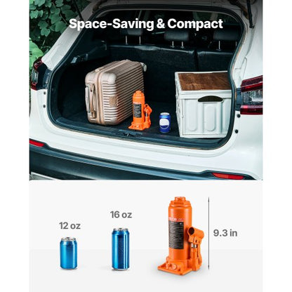 Hydraulischer Wagenheber, 10 Tonnen (22046 lbs), Autoreparatur | EU