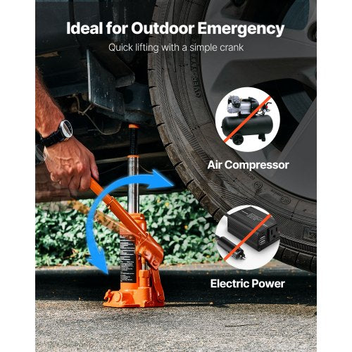 Hydraulisk flaskdomkraft Höglyftande domkraft 4 ton (8818,4 lbs) Bilreparation |  EU