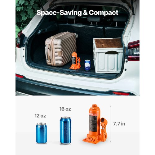 Hydraulischer Wagenheber, 6 Tonnen (13227,6 lbs), Autoreparatur | EU