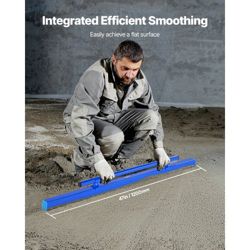 Concrete Screed 48 in concrete leveling tool with removable handle clamp | EU