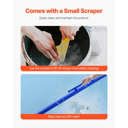 Betonnivellierwerkzeug 96 Zoll mit abnehmbarem Griff und Klemme | EU