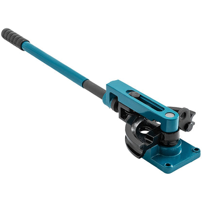 Pipe Bender 3/8 to 1 Inch Pipe Bender Pipe Bender 10 to 25mm Bending Former Pipe Bending Kit 7 Round Punches Size for Copper Brass Aluminum Stainless Steel Pipe