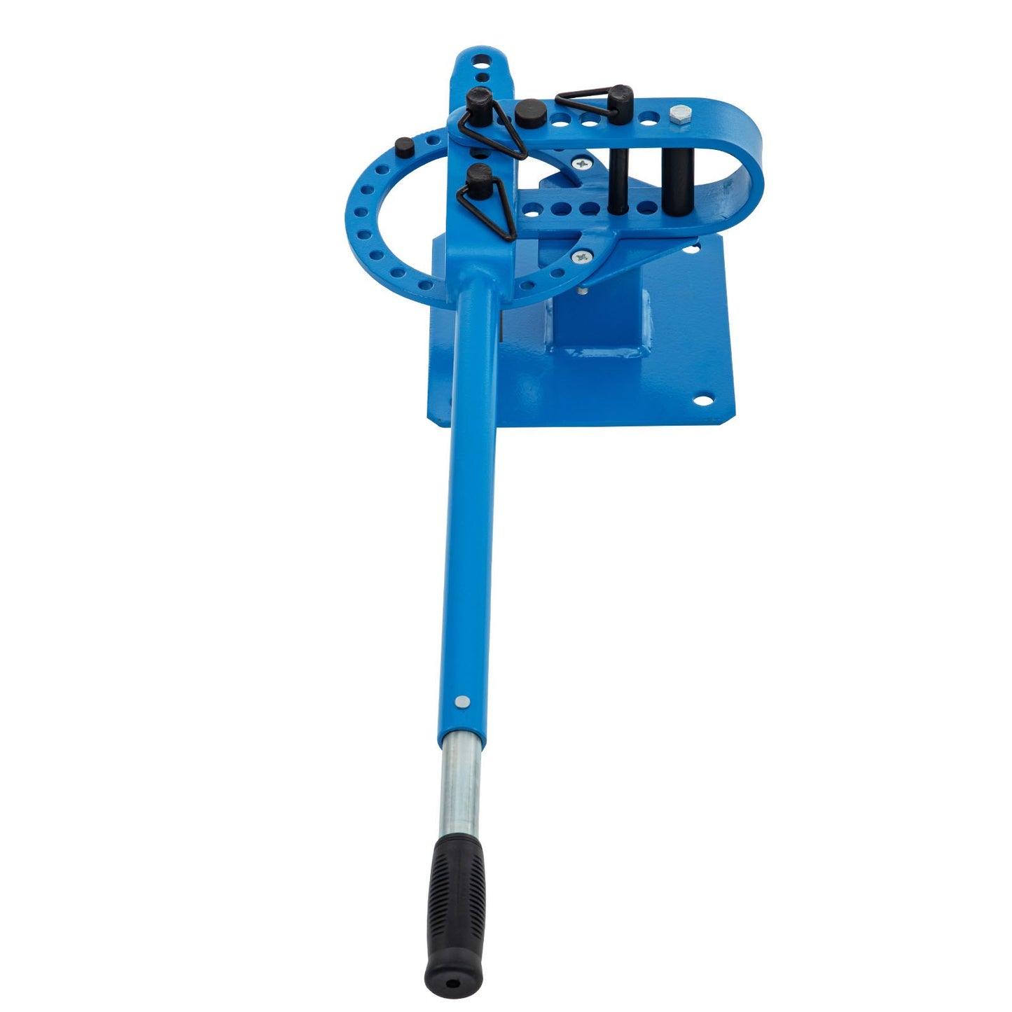 YP-9 Manual Benchtop Compact Bender Bending Machine 7 Dies 1-3 Inch Metal Fabrication Rod Bender 44ft Mount Powdercoat Telescopic Handle