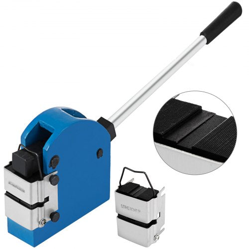 2-in-1 Sheet Metal Shrinker and Stretcher Set,18 Gauge Mild Steel 16 Gauge Aluminum Sheet Metal Bender Shrinker Stretcher Set,Solid Construction Manual Expansion Machine