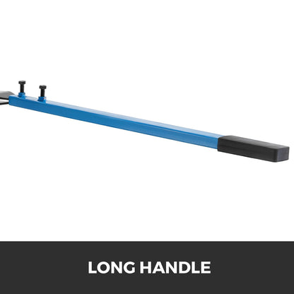 Tube Bender Max Bending Degree 240°, 1"-1.75" Bending Capacity Heavy Duty Metal Pipe and Tube Notcher With 3 Dies, Metal Working Tools and Equipment Tube Pedestal Bender