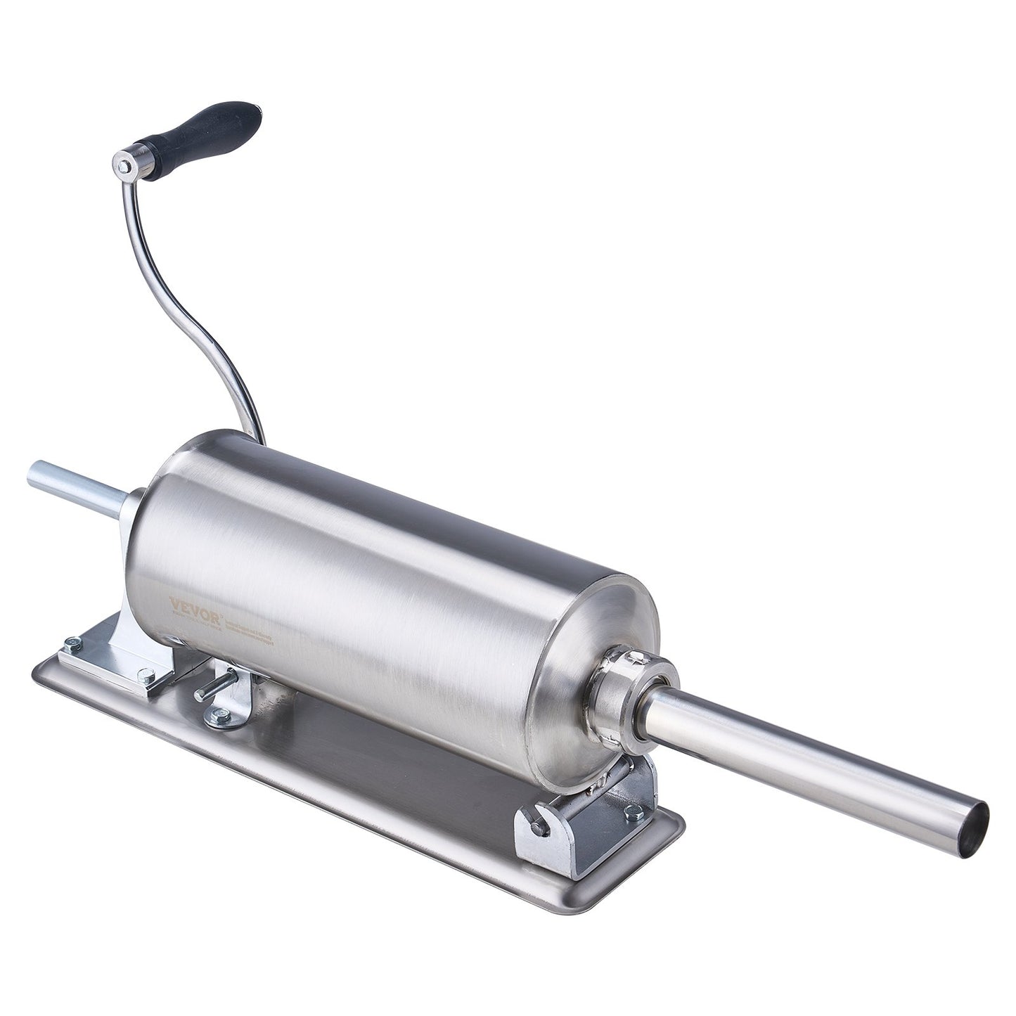 Manual Sausage Stuffer 2.5L Horizontal Sausage Maker 201 Stainless Steel