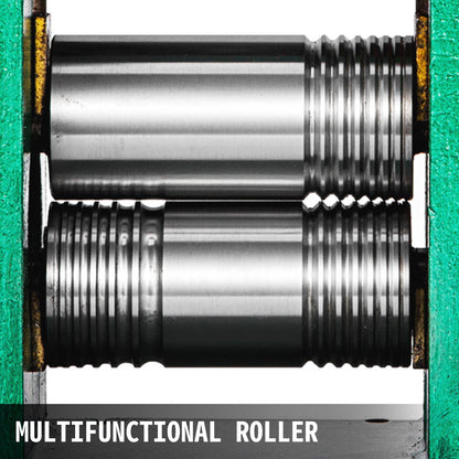 Combination Rolling Machine Rolling Mill Jewelry 85 mm Roll Width Flat Rolling Manual Jewelry Press Tableting Tool Jewelry DIY Tool (120x55 mm)