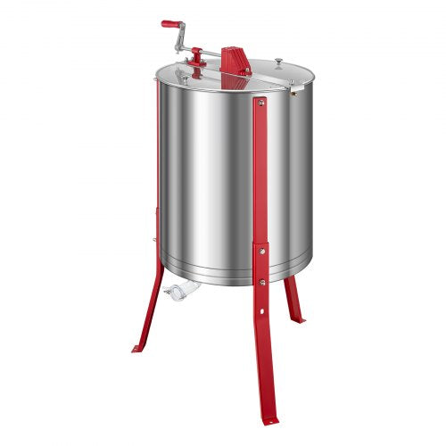 Manual Honey Extractor 6 Frames Honey Spinner Beekeeping Stainless Steel