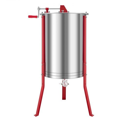 Manual Honey Extractor 6 Frames Honey Spinner Beekeeping Stainless Steel