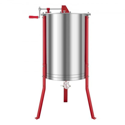 Manual Honey Extractor 6 Frames Honey Spinner Beekeeping Stainless Steel