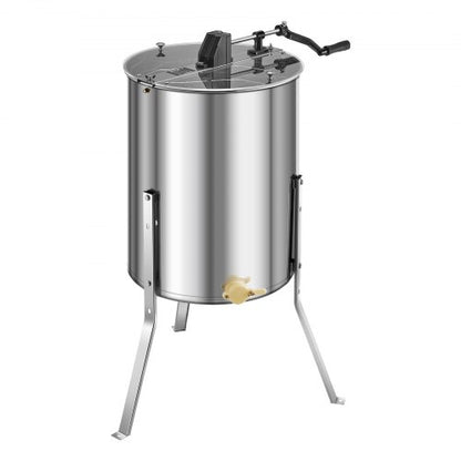 Manual Honey Extractor 4/8 Frame Honey Spinner Beekeeping Stainless Steel | EU