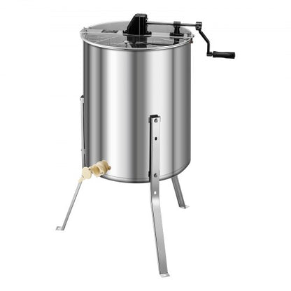 Manual Honey Extractor 4/8 Frame Honey Spinner Beekeeping Stainless Steel | EU
