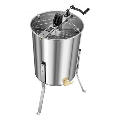 Manual Honey Extractor 4/8 Frame Honey Spinner Beekeeping Stainless Steel | EU