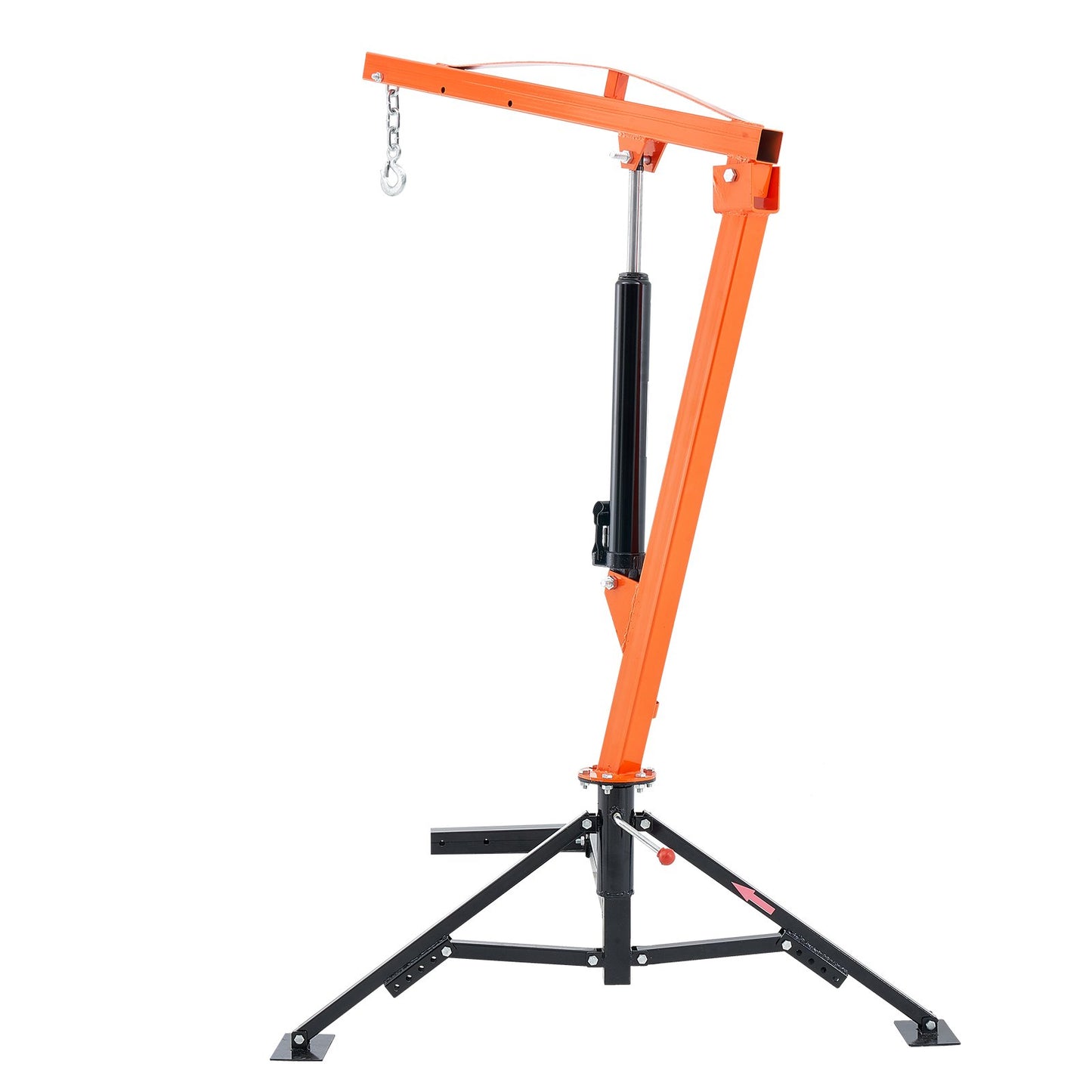 Hydraulisk pickup, kran lyftkran 1000 lbs 360° svängbar hisslyft