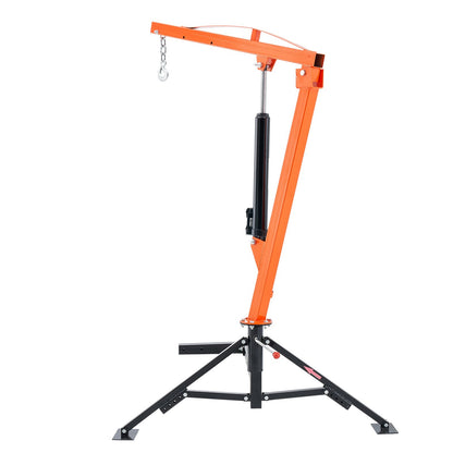 Hydraulisk pickup, kran lyftkran 1000 lbs 360° svängbar hisslyft