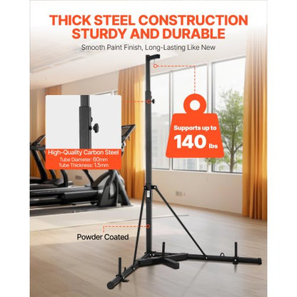 Heavy Duty Boxningssäck Ram Boxning Fitnessställ Stål Justerbar höjd |  EU