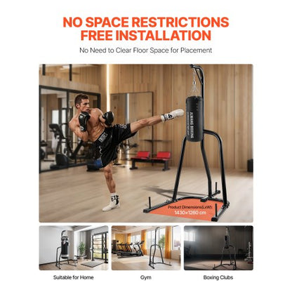 Heavy Duty Punching Bag Frame Boxing Rack Steel For Gym Fitness | EU