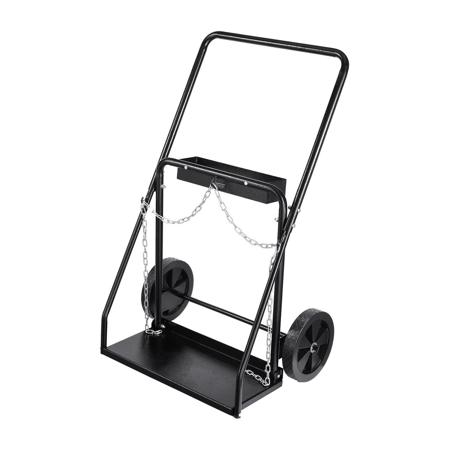 Double welding cylinder cart Oxygen acetylene tank cart with 10" solid wheels