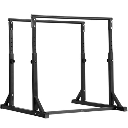 Dip Bar, 800 lbs kapacitet, Heave Duty Dip Stand Station med justerbar höjd, Fitness Workout Dip Bar Station Stabilisator Paralett Push Up Stand, parallella stänger för styrketräning Hemmagym