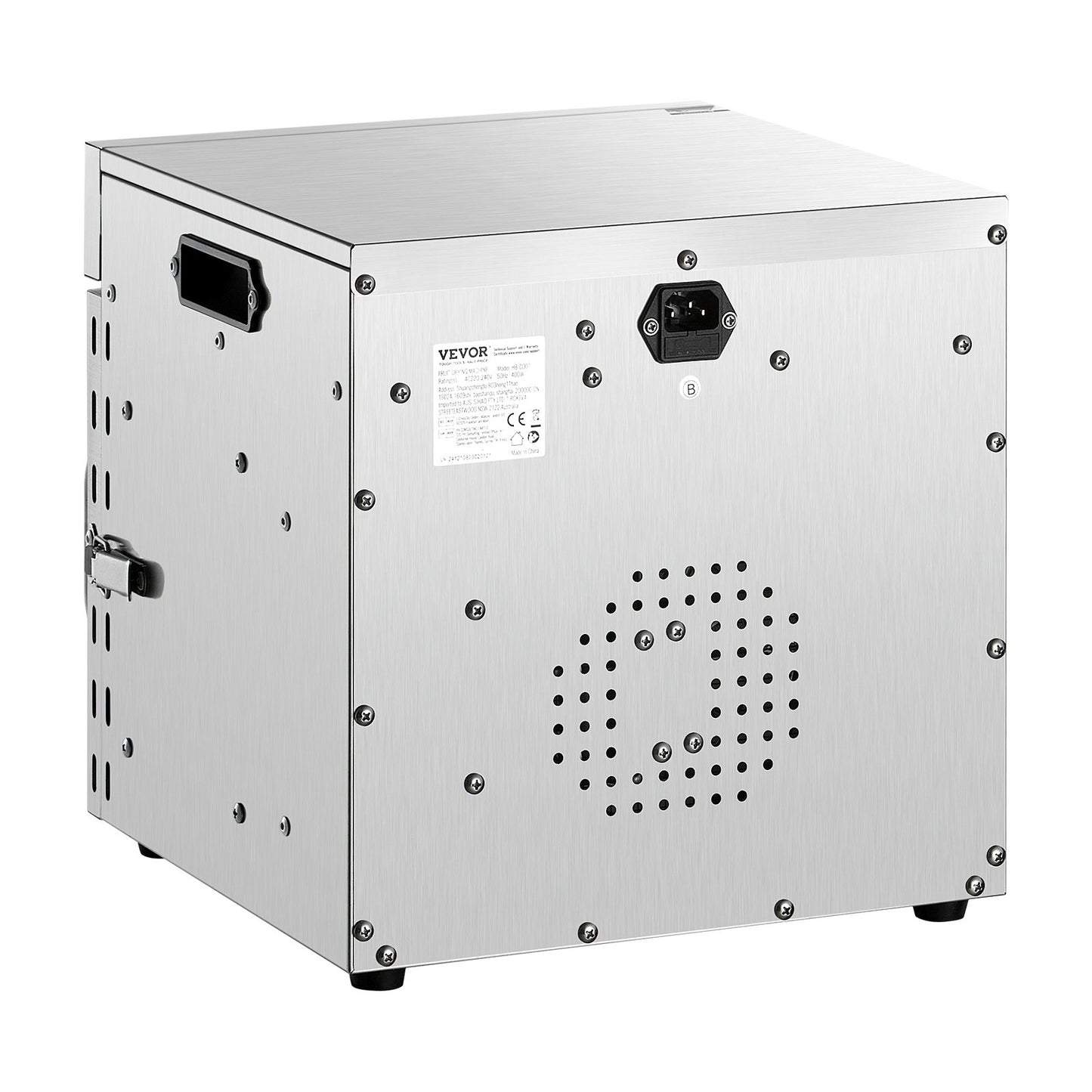 8 Trays Food Dryer Machine Stainless Steel 400W Jerky Fruit Drying