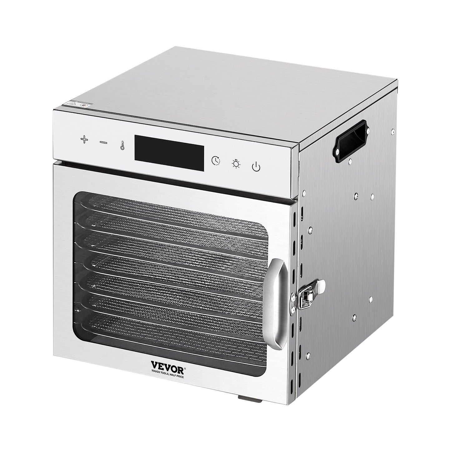 8 Trays Food Dryer Machine Stainless Steel 400W Jerky Fruit Drying