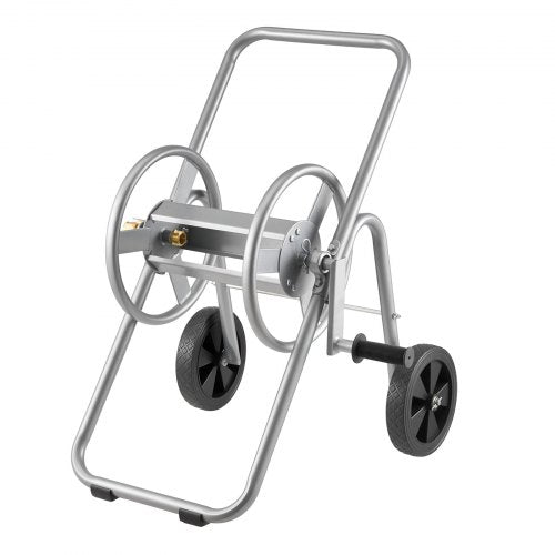 Hose Reel Cart, Hold Up to 175 ft of 5/8’’ Hose (Hose Not Included), Garden Water Hose Carts Mobile Tools with Wheels, Heavy Duty Powder-coated Steel Outdoor Planting for Garden, Yard, Lawn