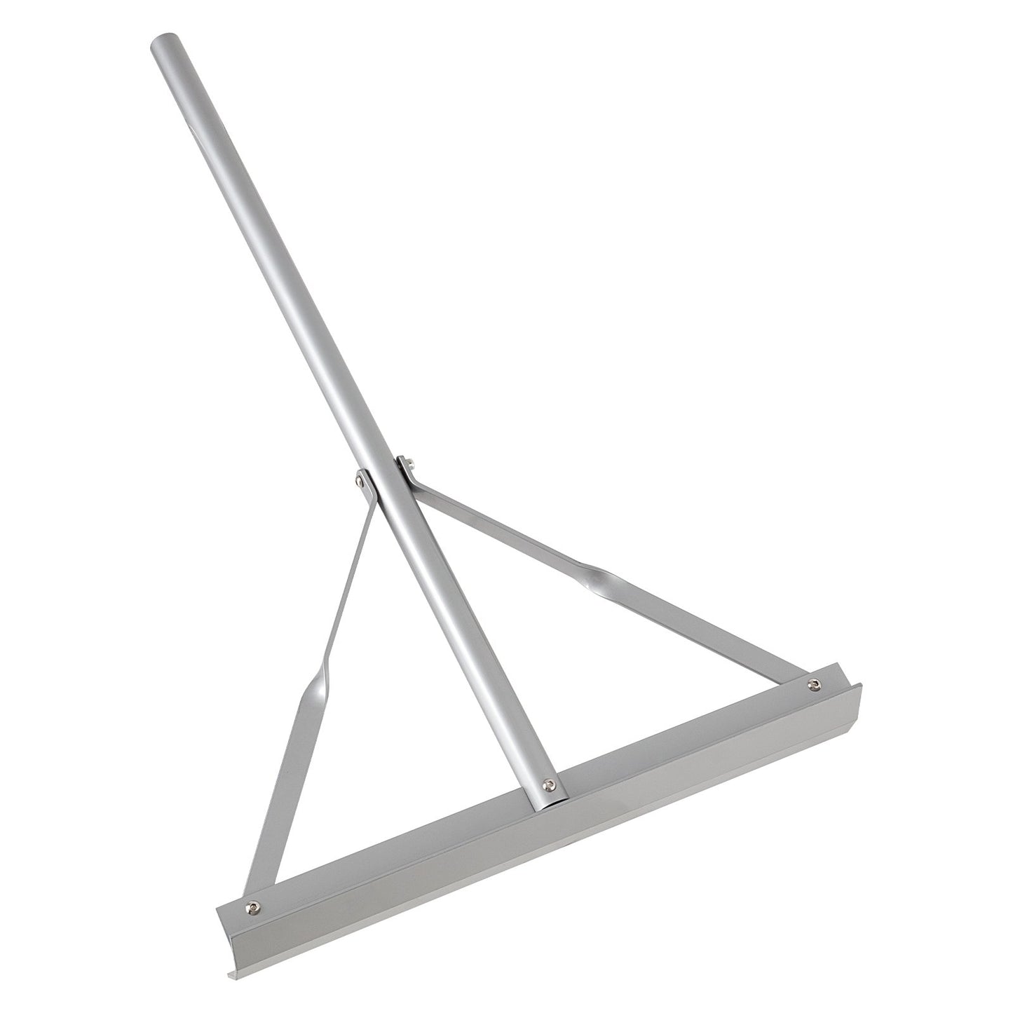 Landscape Rake, 60 inch Handle 20 inch Wide Head, Large Heavy Duty Aluminum Landscaping Level, Asphalt Rake Tool for Asphalt & Land Leveling, Concrete Paving, Sand Flattening, No Teeth