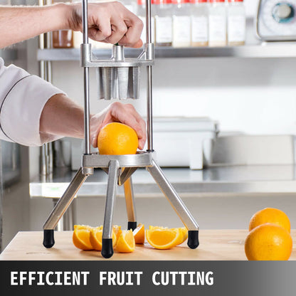 4-Section Commercial Easy Wedger Stainless Steel Blade Fruit Lime Slicer, Lemon Cutter for Home Bar Restaurant