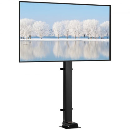 Automated TV Elevator, 39.4" Stroke, Supports 32-70" TVs, Adjustable Height 28.74-68.11", Remote Controlled, Max Load 154 lbs