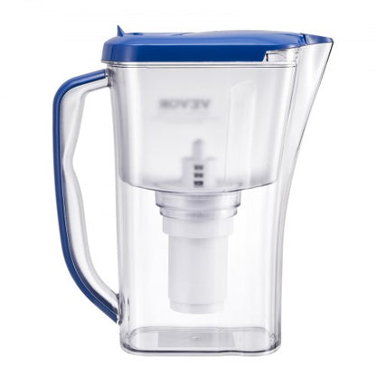 Water Filter Pitcher 9 Cups 5-Stage Water Filtration Pitcher 40 Gallon