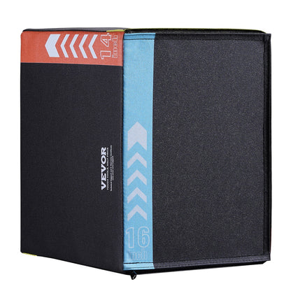 16/14/12 zoll 3 in 1 Plyometric Jump Box Fitness Training Plyo Box Baumwolle