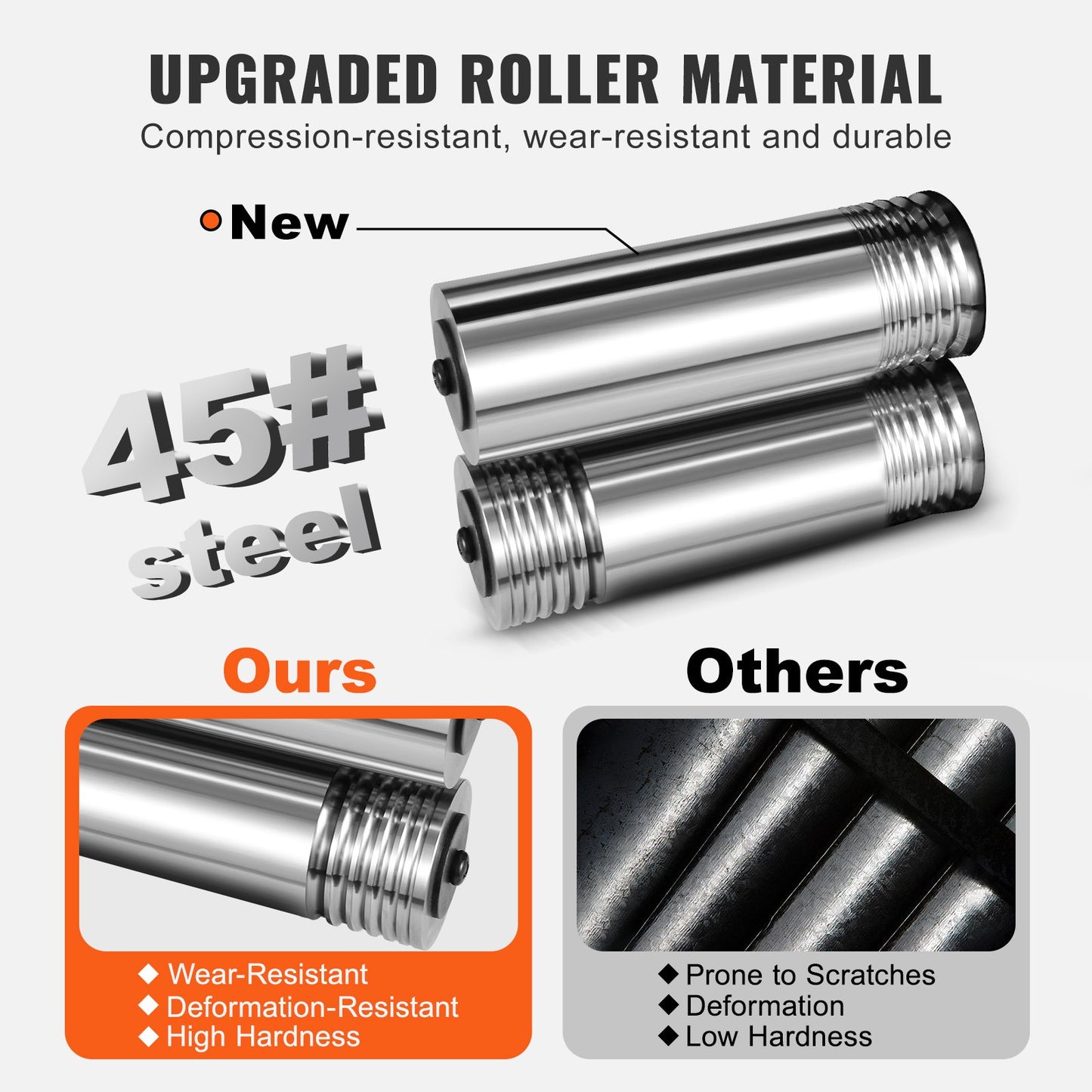 Valsverk, 1,77"/45 mm smyckesvalsmaskin, 1: 2,4 utväxlingsförhållande, 3-i-1 multifunktionsvalsverk, 0-6 mm presstjocklek för tillverkning av metallsmycken Plåt fyrkantig tråd halvcirkel