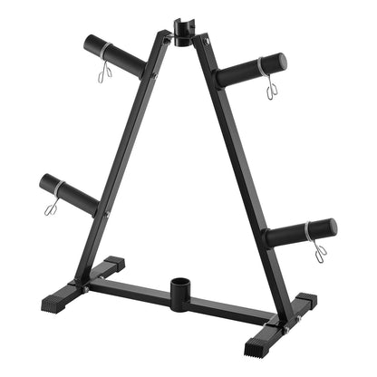Weight Plate Stand Weight Plate Tree Home Gym Barbell Storage Rack 2 Inch