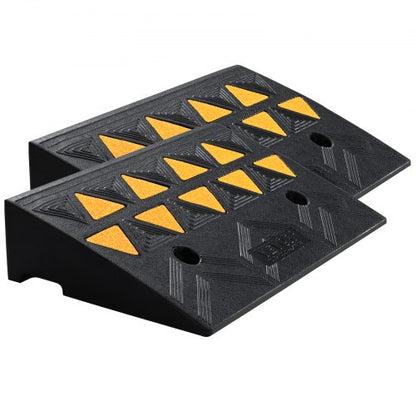 Rubber curb ramp Driveway ramp for curb 2-pack 11.5 cm height 14.76 kg load | EU