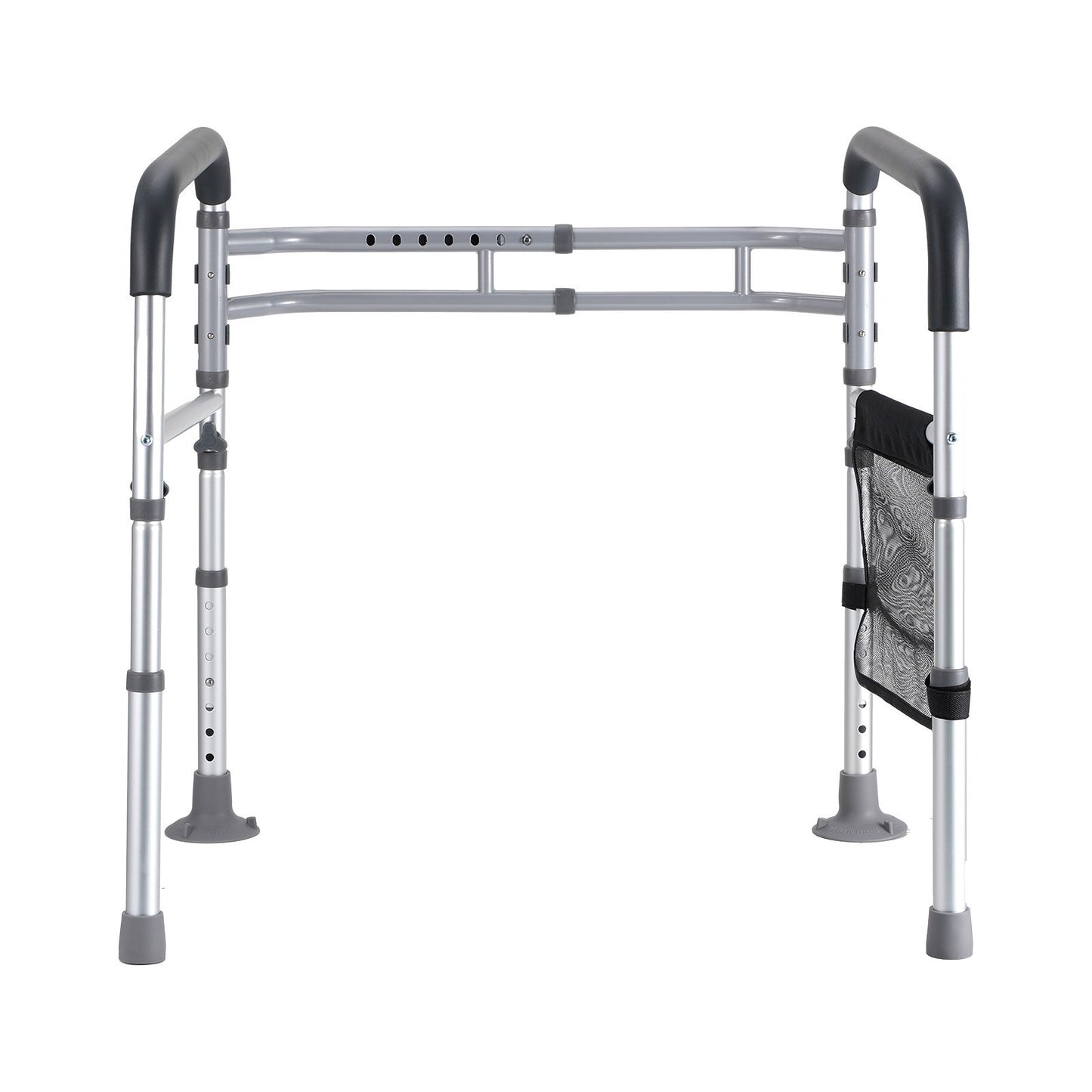 Hopfällbar toalettstång Toalettstång med halkfria handtag för seniorer
