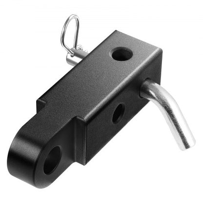 Shackle Hitch Receiver, Fits 2" Receivers, 52900 lbs Breaking Strength, Heavy Duty Towing Accessories with Trailer Hitch Lock Pin for Trucks, Jeeps, Off-Road Vehicle Recovery, Aluminum Alloy