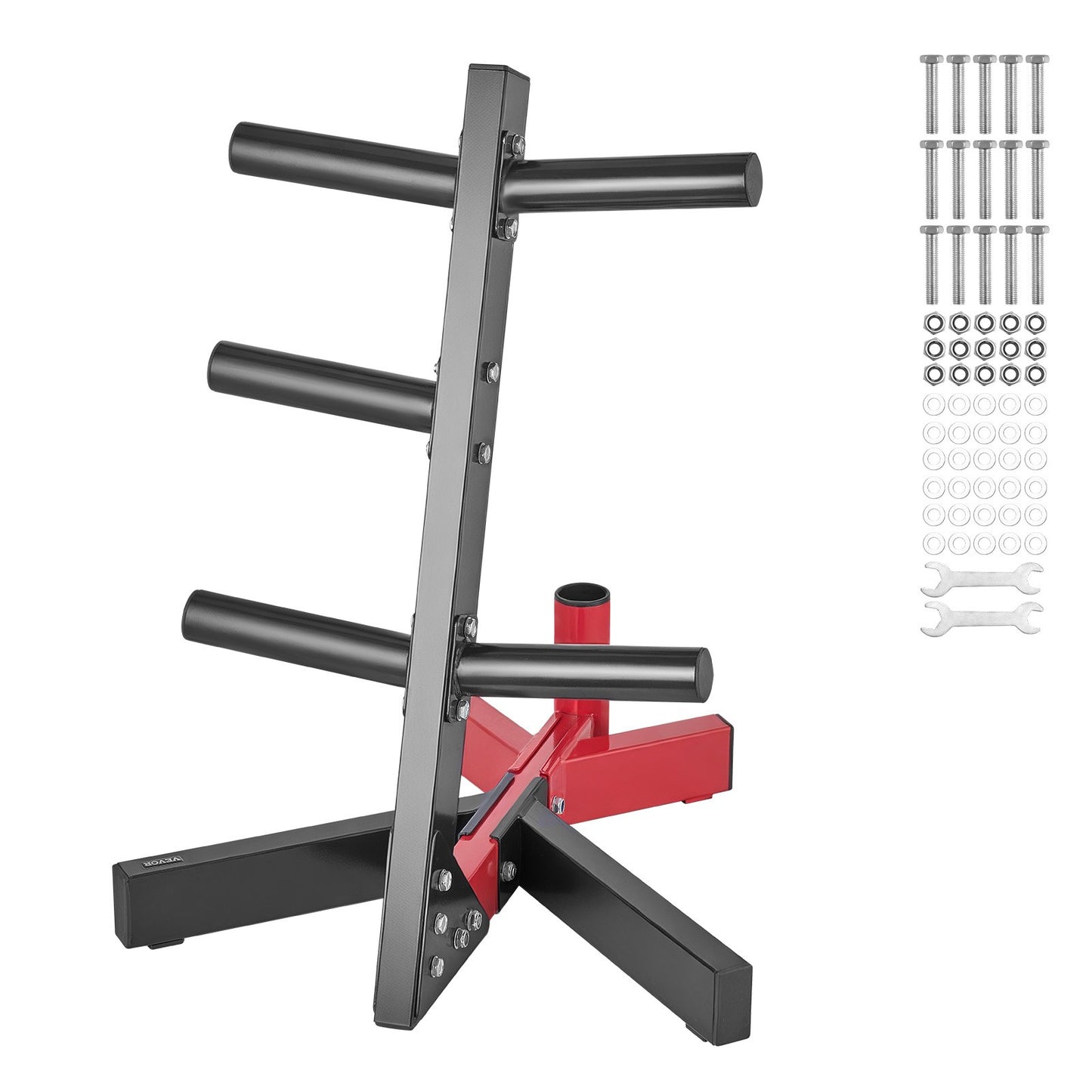 Weight Plate Stand Weight Plate Tree Home Gym Barbell Storage Rack 2 Inch