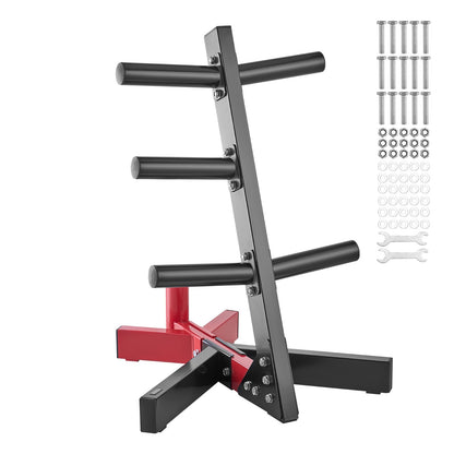 Weight Plate Stand Weight Plate Tree Home Gym Barbell Storage Rack 2 Inch