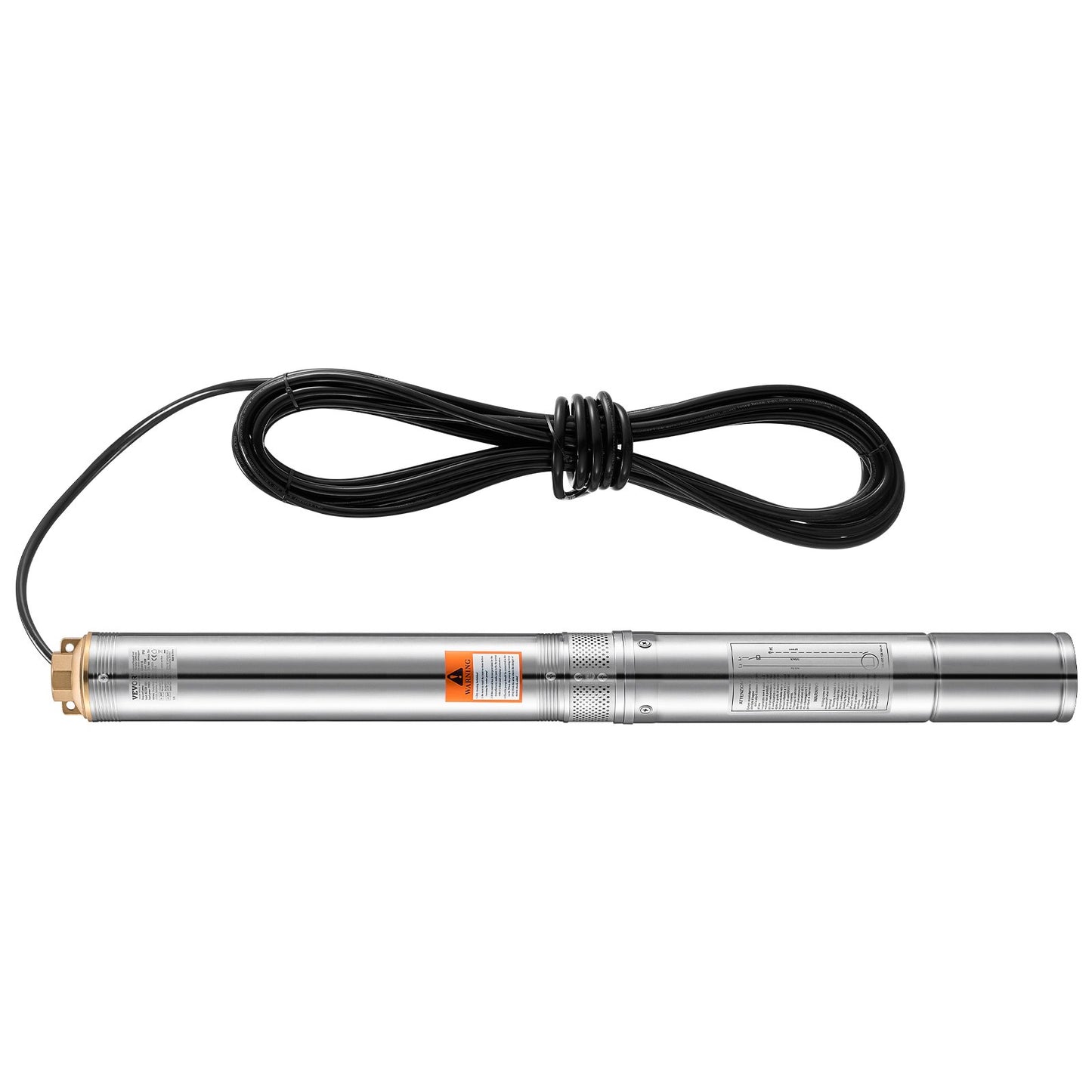 750W Stainless Steel Deep Well Submersible Pump Water Pump 246ft 100L/min