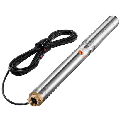 550W Submersible Deep Well Pump Stainless Steel Water Pump 174ft 100L/min