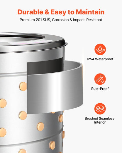 Chicken Plucker Machine, 25.6 in Drum, 1200W & 275RPM Electric Chicken Plucking Machine with 158 Soft Fingers & Transport Wheels, Stainless Steel Feather Remover for Processing 4 Chicks Once