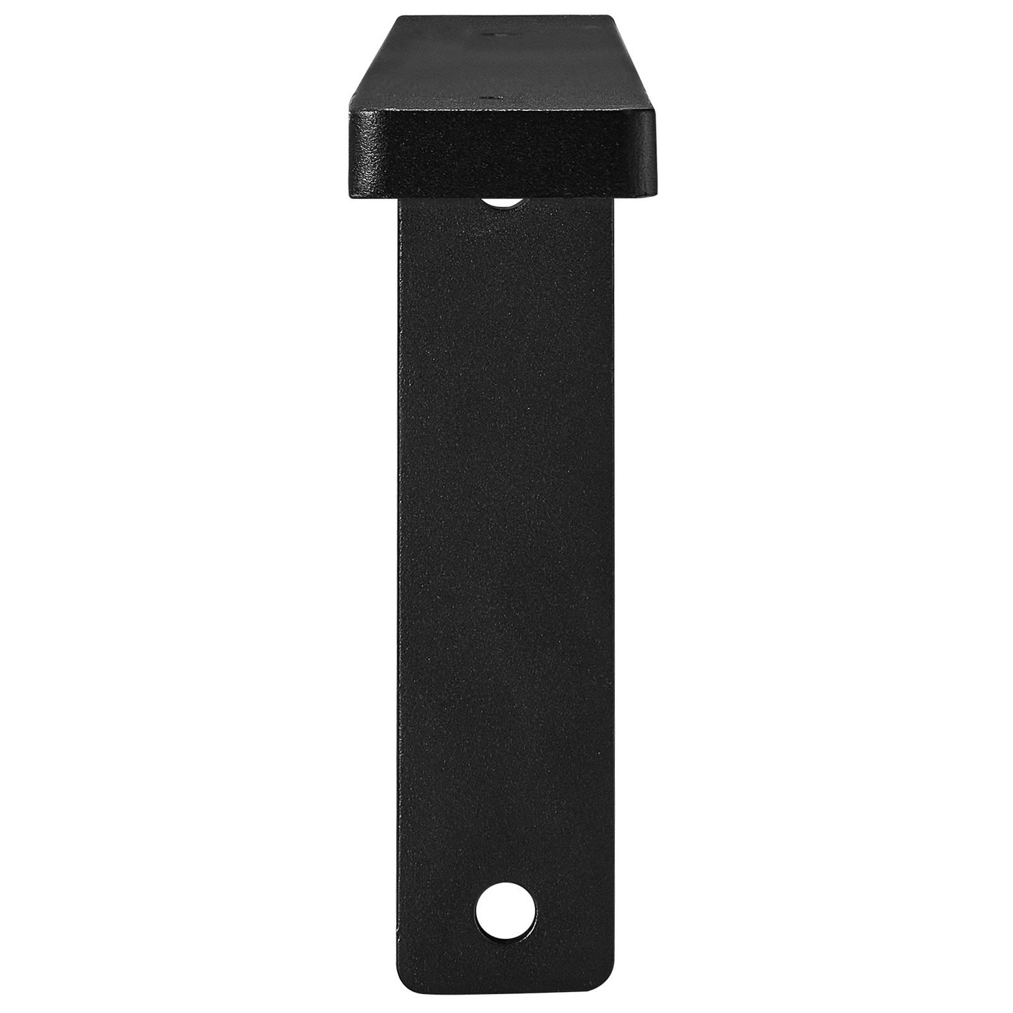 Regalhalterung, robuste schwebende Regalhalterungen, 25,4 x 15,2 cm, 4 Stück Regalhalterungen, 5 mm dicke, mattschwarze L-förmige Regalhalterung, Stahlregale mit 72,2 kg Tragkraft