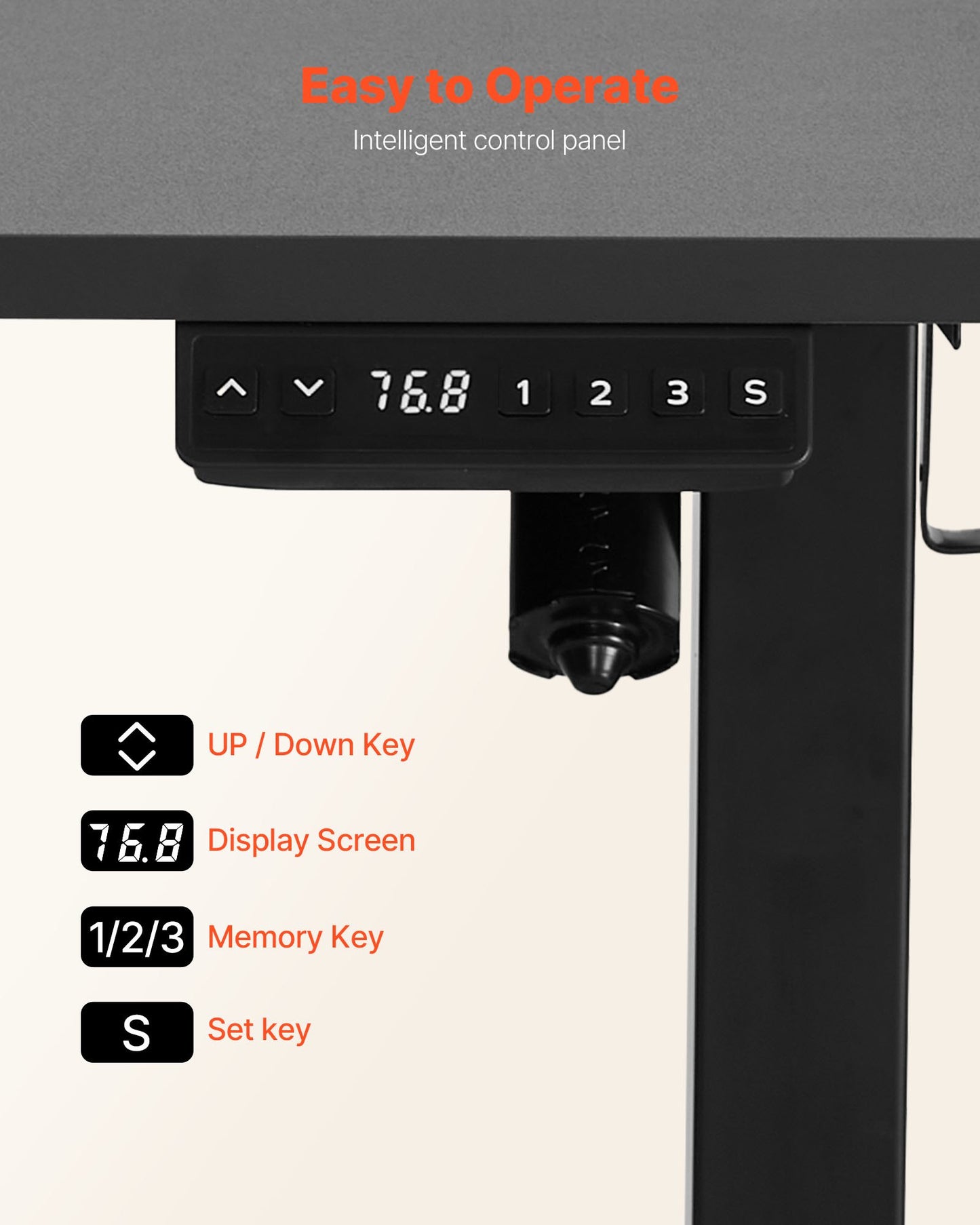 L Shaped Desk, Electric Adjustable Height Corner Gaming Desk with Dual Hooks, Heavy Duty Carbon Steel L-Shaped Computer Table with Power Outlets for Home and Office, Easy to Assemble, Black