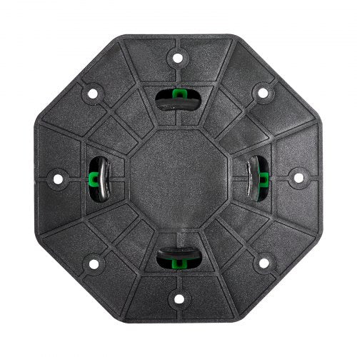 8 pcs adjustable deck supports pedestal deck foundation base 9.6-11.2 cm