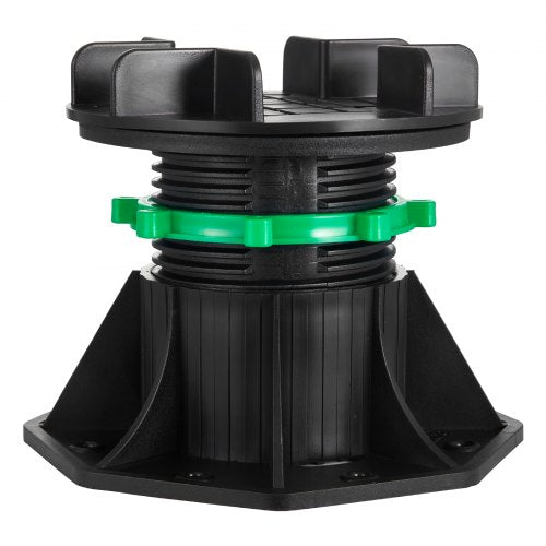 8 pcs adjustable deck supports pedestal deck foundation base 9.6-11.2 cm