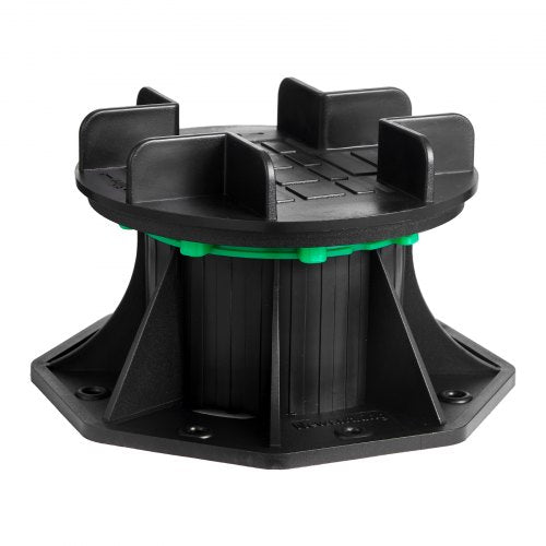 8 pcs adjustable deck supports pedestal deck foundation base 9.6-11.2 cm